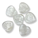 Clear Quartz Heart Shaped Worry Stone
