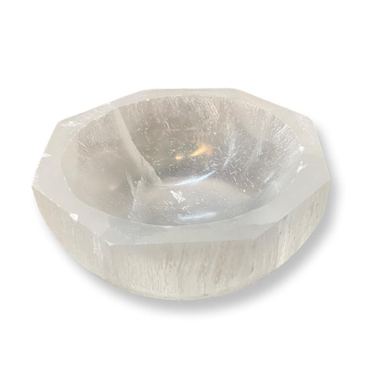 Hexagon Selenite Bowl - East Meets West USA