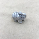 Howlite Crystal Elephant