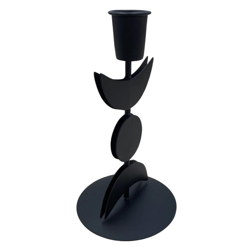 Iron Triple Moon Spell Candle Holder