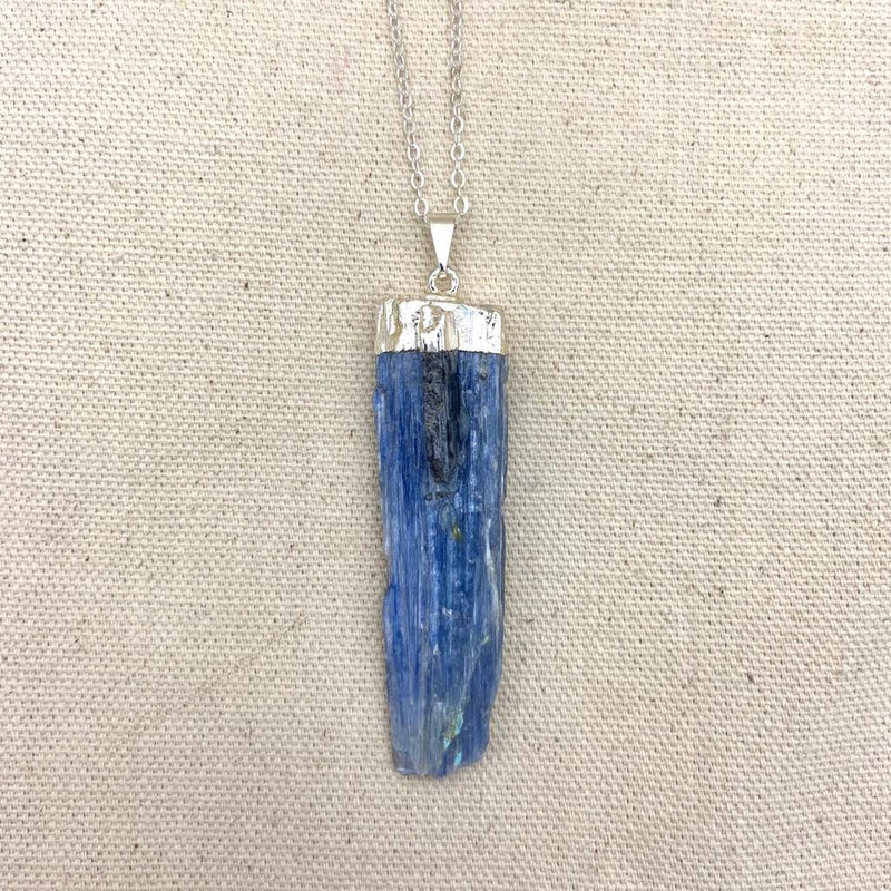 Kyanite w/ Tourmaline Necklace