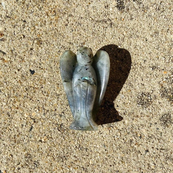 Labradorite Angel Carving - East Meets West USA