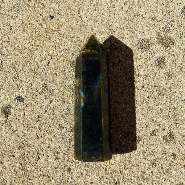 Labradorite Crystal Point for Transformation - East Meets West USA