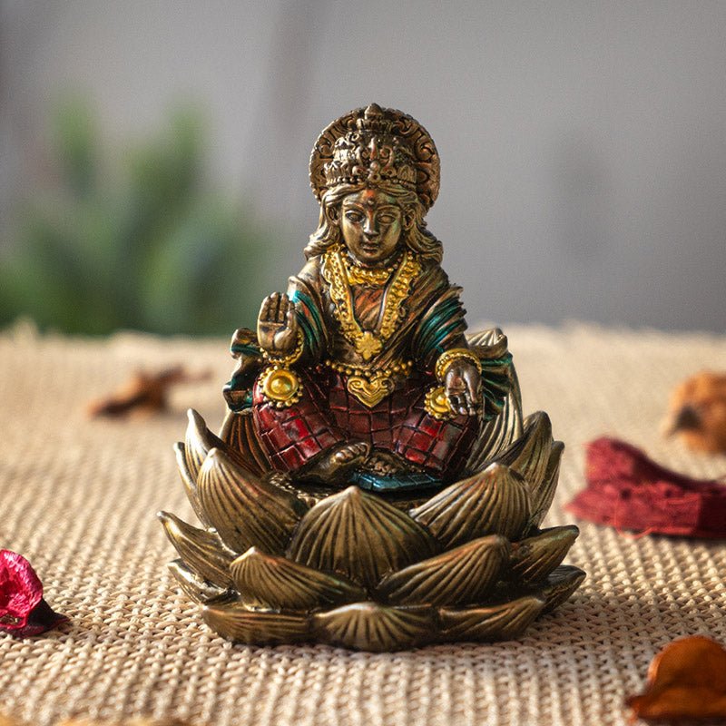 Lakshmi on Lotus - East Meets West USA