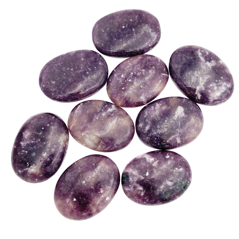 Lepidolite Worry Stone for Peace