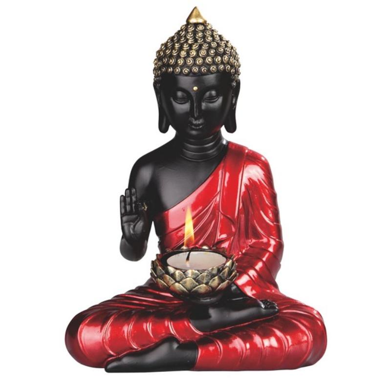 Meditation Buddha Candle Holder - East Meets West USA