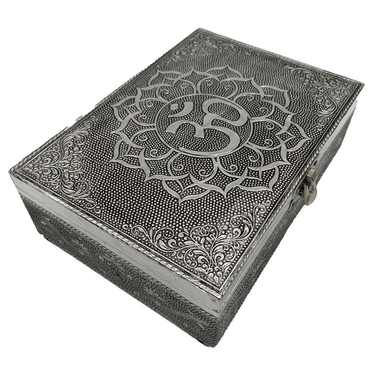 Metal Om Trinket Box