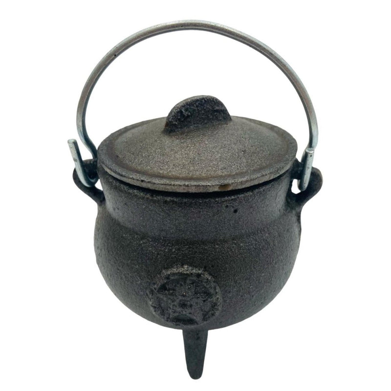 Mini Cast Iron Pentacle Cauldron - East Meets West USA