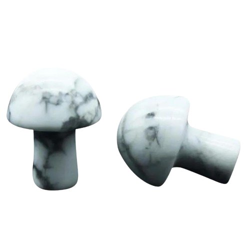 Mini Howlite Mushroom - East Meets West USA