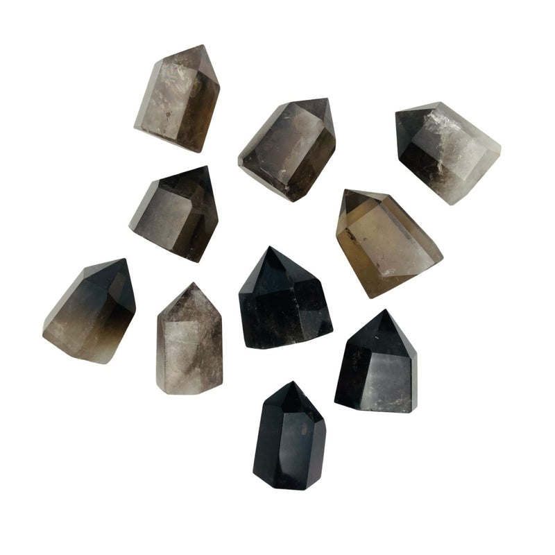 Mini Smoky Quartz Crystal Points for Stabilizing Energy - East Meets West USA