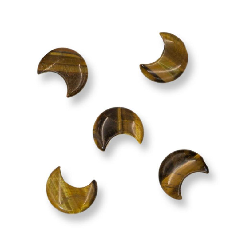 Mini Tiger Eye Crescent Moon - East Meets West USA