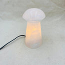 Mushroom Selenite Lamp