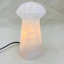 Mushroom Selenite Lamp