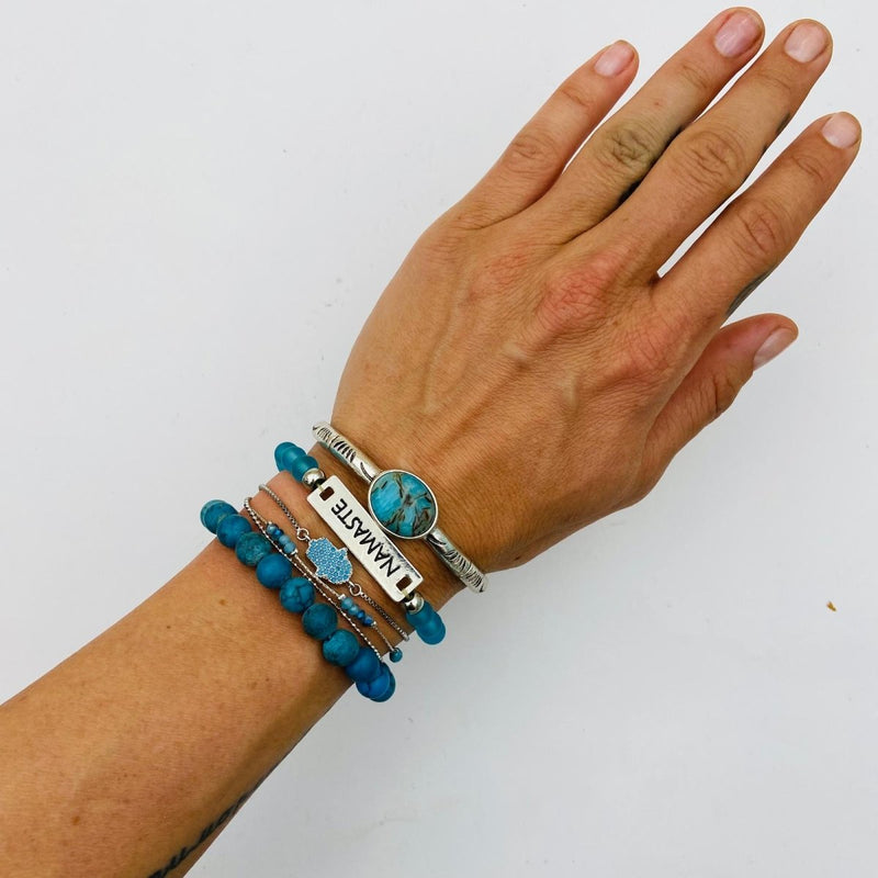 Namaste Bracelet Stack - East Meets West USA