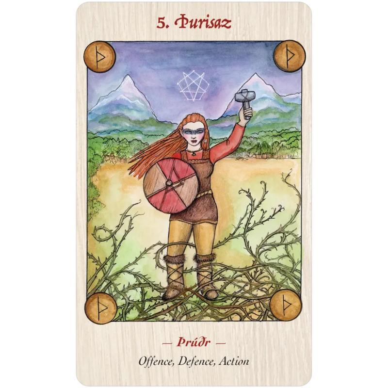 Norse Goddess Rune Oracle Deck - East Meets West USA