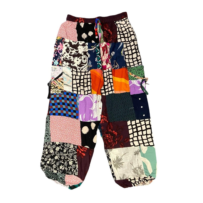 Patchwork Jogger Pants - East Meets West USA