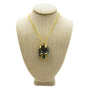 Peacock Aura Druzy Necklace - East Meets West USA