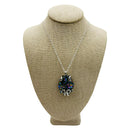 Peacock Aura Druzy Necklace - East Meets West USA