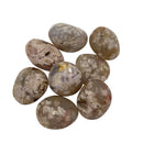 Flower Agate Palm Stone