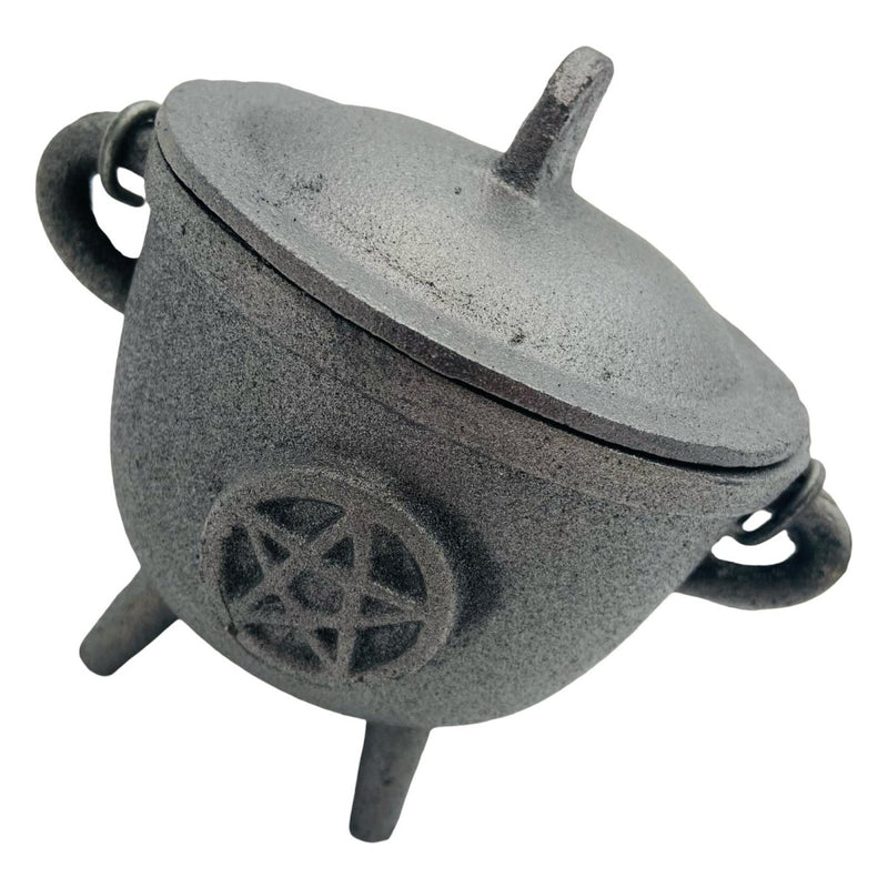 Pentacle Cast Iron Cauldron - East Meets West USA