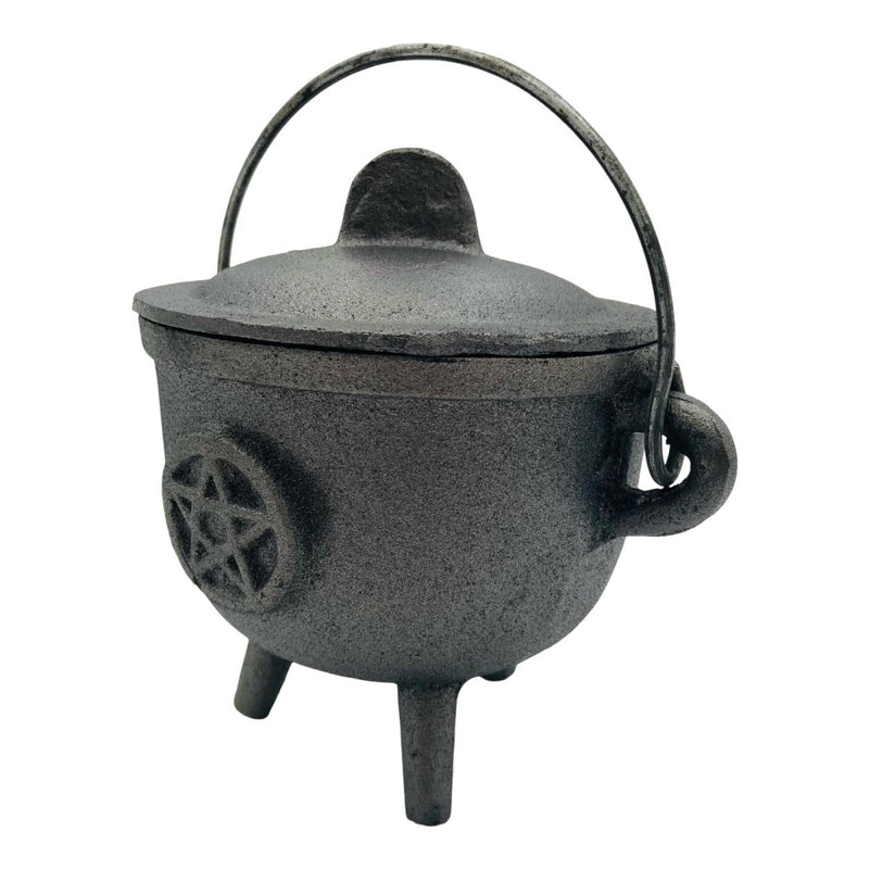 Pentacle Cast Iron Cauldron - East Meets West USA