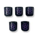 Pentacle Mini Spell Candle Holder