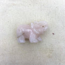 Rose Quartz Crystal Elephant