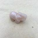 Rose Quartz Crystal Elephant