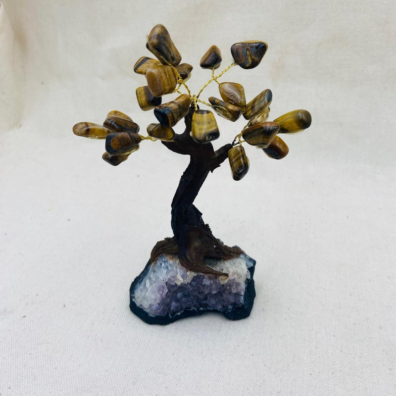 Polished Tiger Eye Crystal Tree - East Meets West USA