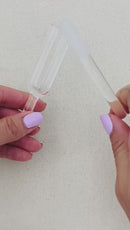 Mini Harmonize Clear Quartz Tuning Fork Note G Video