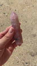 Raspberry Quartz Point for Love, Passion & Vitality