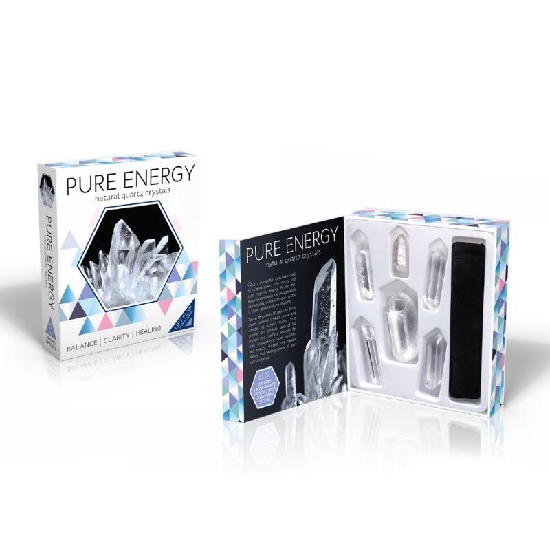 Pure Energy Natural Quartz Crystals Kit