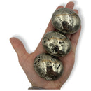Pyrite Palm Stone