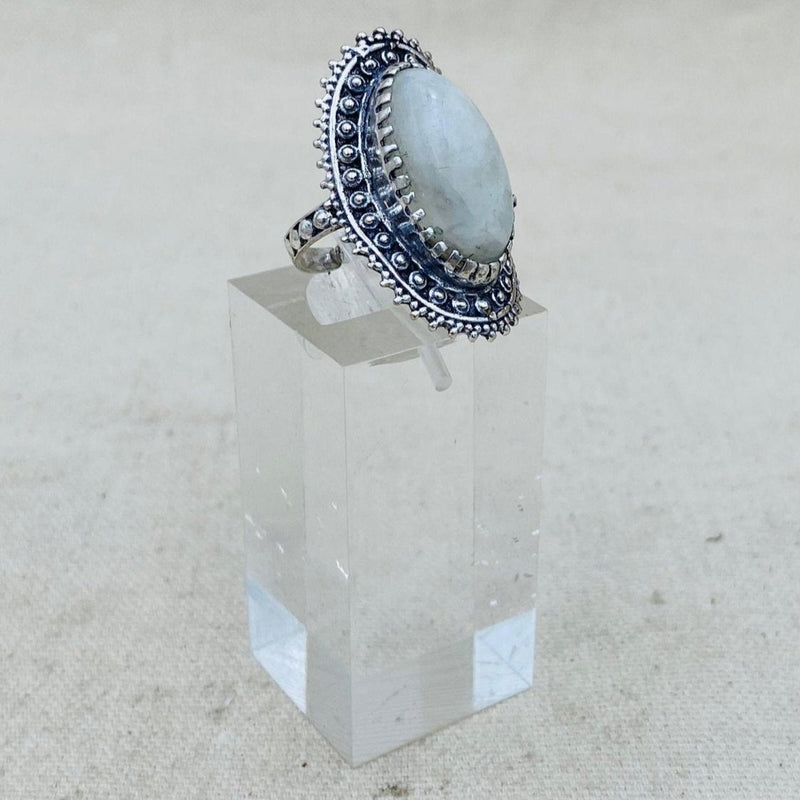 Opalite Mystic Queen Crystal Ring