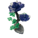 Resin Rose Bouquet w/ Crystal Base - East Meets West USA