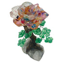 Resin Rose Bouquet w/ Crystal Base - East Meets West USA