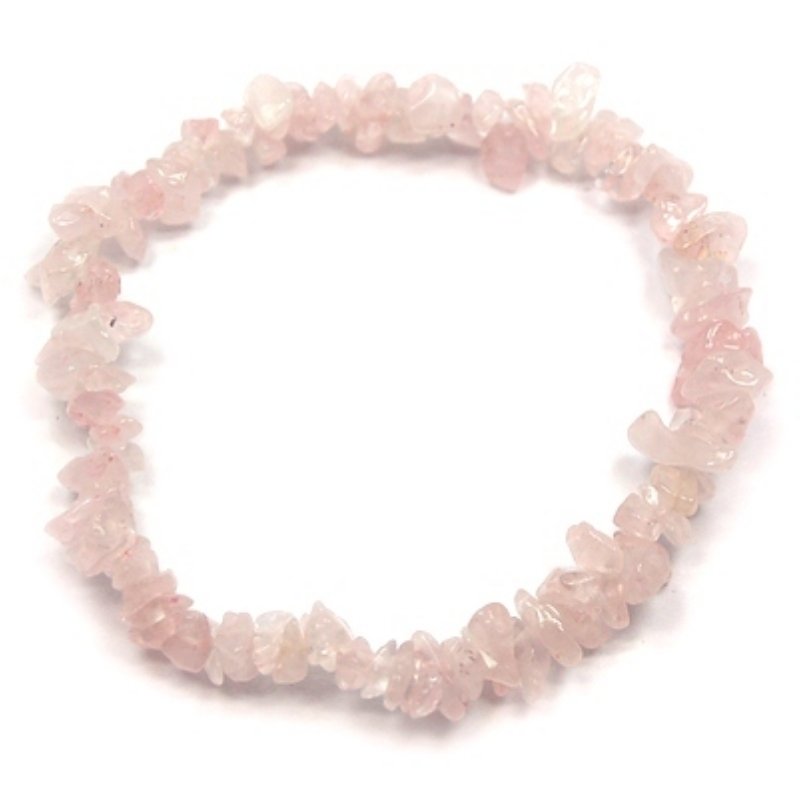 Rose Quartz Crystal Chip Bracelet for Self Love