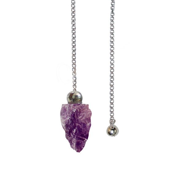 Rough Amethyst Pendululm - East Meets West USA