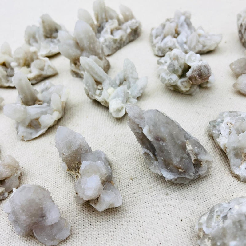 Rough Spirit Quartz Clusters - East Meets West USA