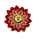 Round Sun Incense Burner