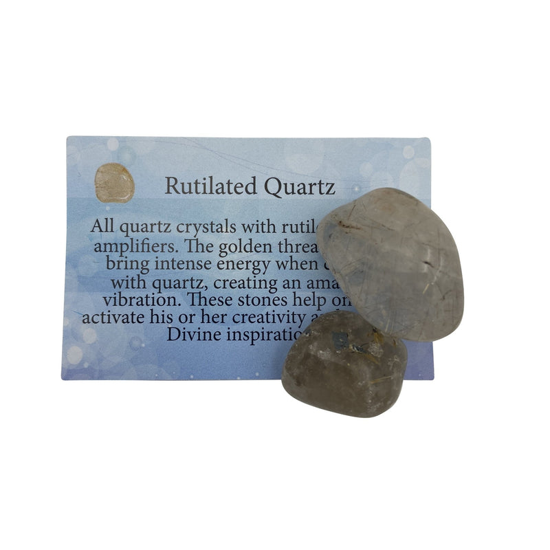 Rutilated Quartz Information Card