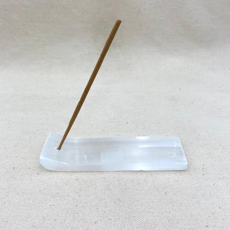 Selenite Shortie Incense Burner