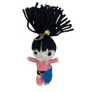 Shopaholic Voodoo Doll Keychain