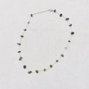 Silver Crystal Chip Necklace - East Meets West USA