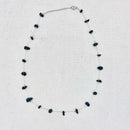 Silver Crystal Chip Necklace - East Meets West USA