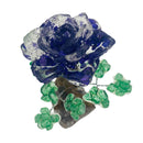 Single Resin Rose w/ Crystal Base - East Meets West USA