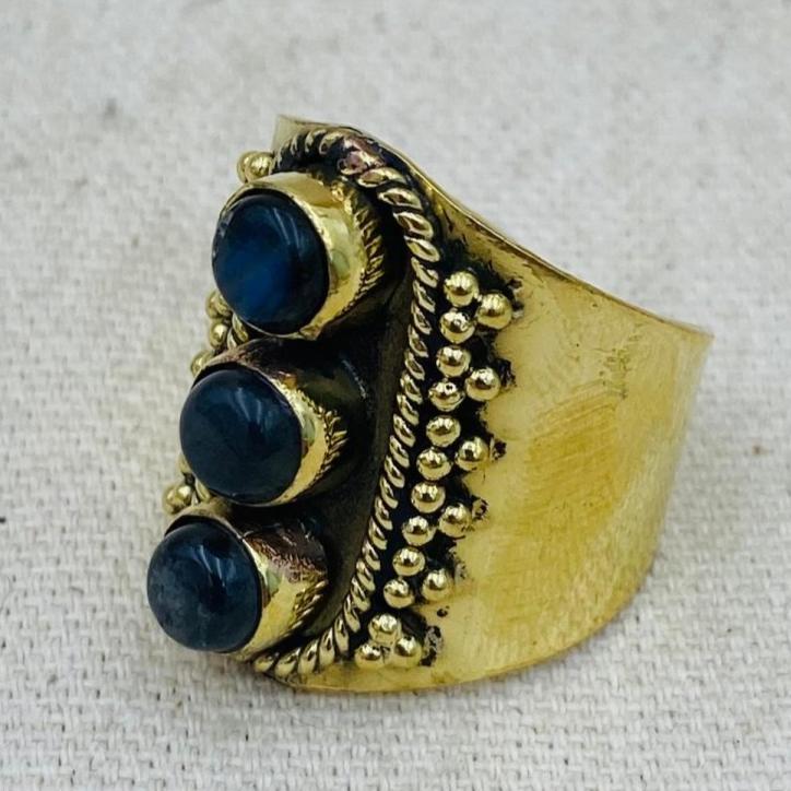 Sodalite Wisdom Ring - East Meets West USA