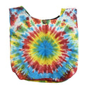Tie Dye Evil Eye Hamsa Hobo Bag