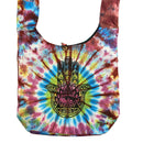 Tie Dye Evil Eye Hamsa Hobo Bag