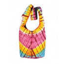 Pastel Spiral Tie Dye Hobo Bag